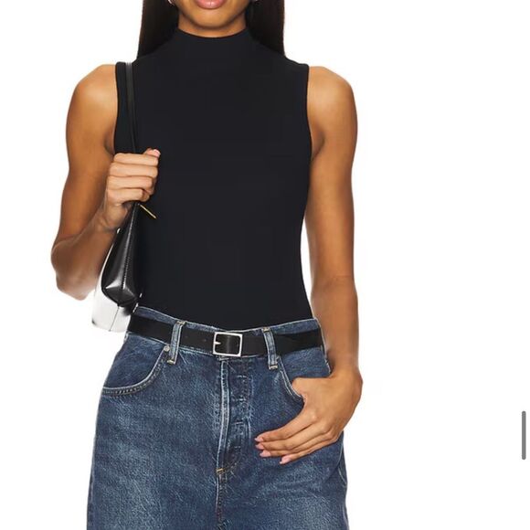 Black high neck bodysuit - Picture 1 of 5